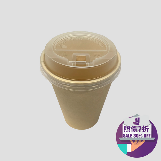 12安士 紙杯（原色）12Oz Paper Cup (Natural Colour)