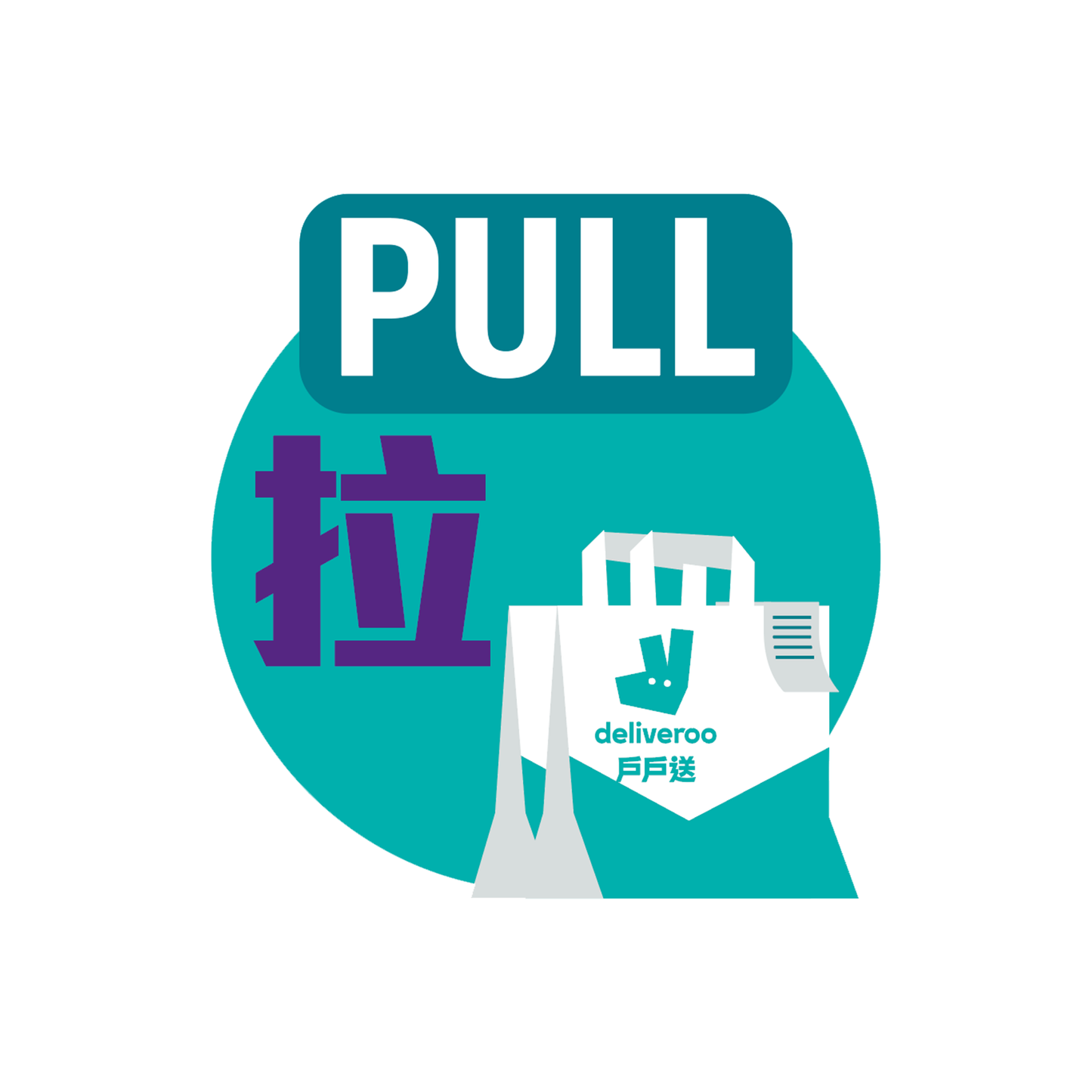 推拉指示牌 Pull & Push Sign