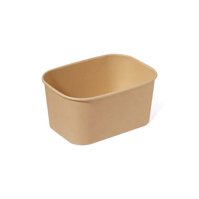 1,100ml Bamboo Paper Meal Box