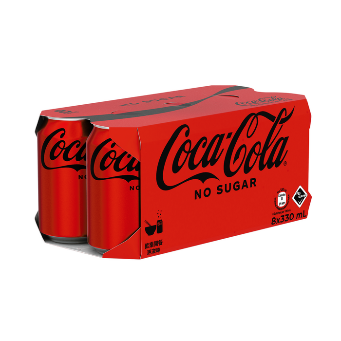 「零系可口可樂」汽水330毫升罐裝