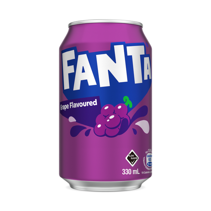 Fanta Grape Can 330ml 