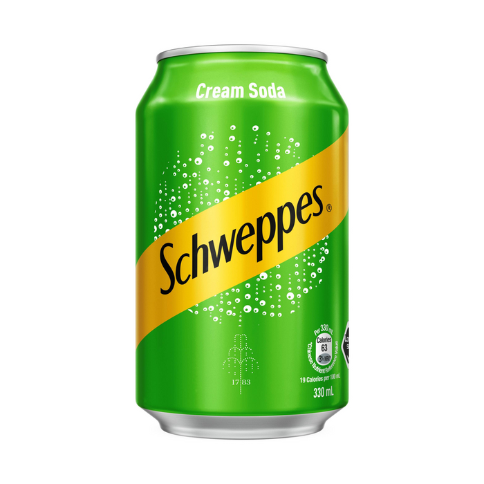 Schweppes Cream Soda Can 330ml 
