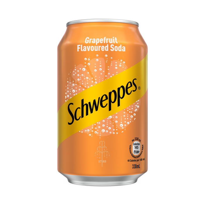 Schweppes Grapefruit Can 330ml 