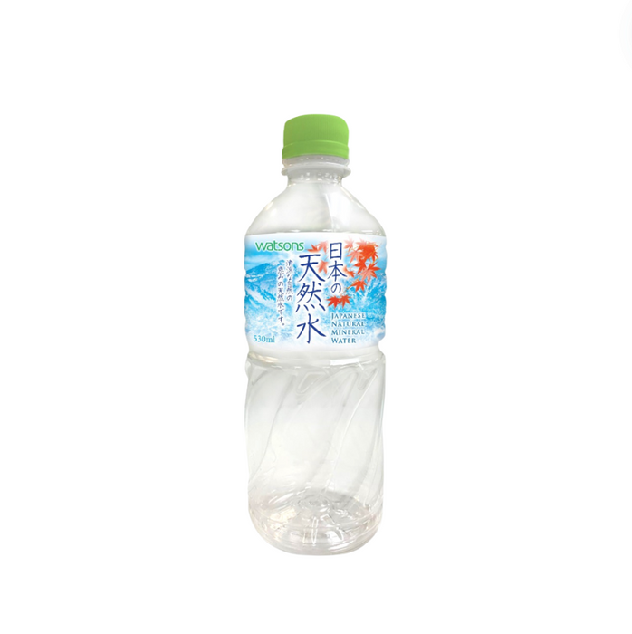 Watsons Japanese Natural Mineral Water 530ML
