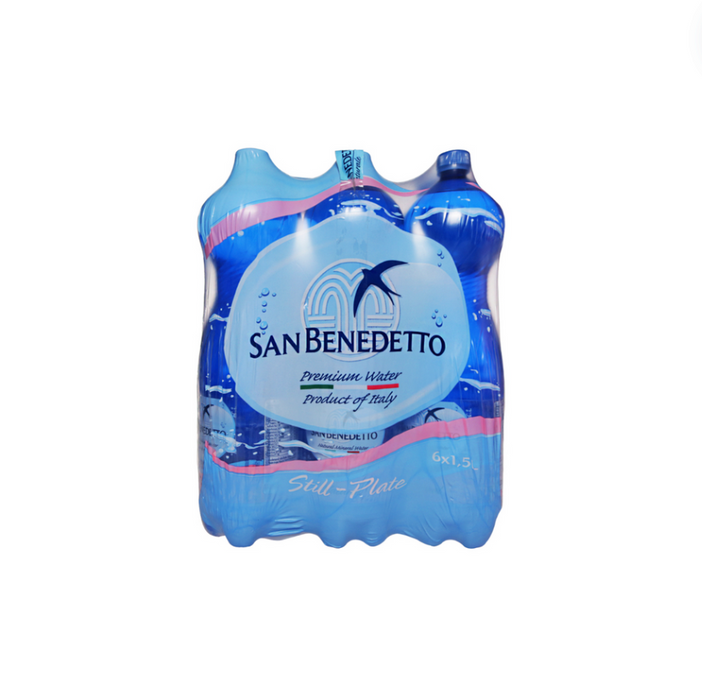 San Benedetto Natural Mineral Water 1.5L6 Bottles Pack