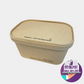 1100毫升 紙餐盒（原色）1100ml Paper Meal Box (Natural Colour)